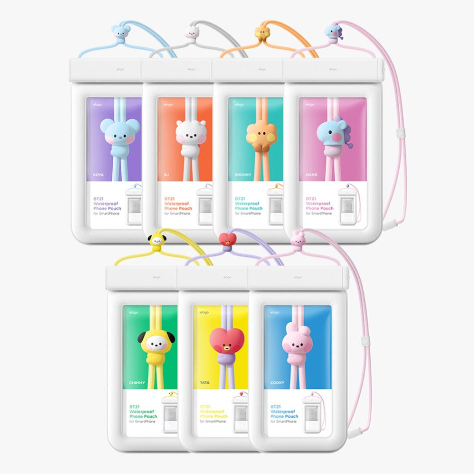 BT21 - MININI WATERPROOF PHONE POUCH (FOR SMARTPHONE) - COKODIVE