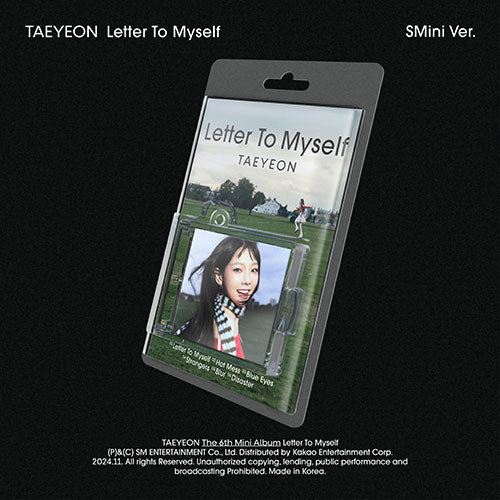 TAEYEON - LETTER TO MYSELF 6TH MINI ALBUM SMINI SMART ALBUM VER - COKODIVE