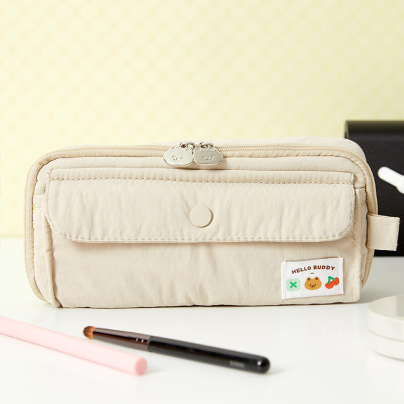 SNAP POCKET POUCH BEIGE - COKODIVE