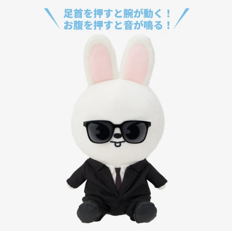 STRAY KIDS - RUN IT JAPAN WOURLD TOUR 2ND LINE UP OFFICIAL MD SOFT TOY