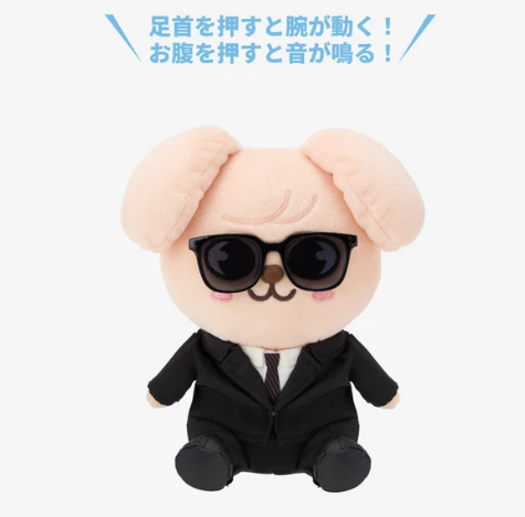 STRAY KIDS - RUN IT JAPAN WOURLD TOUR 2ND LINE UP OFFICIAL MD SOFT TOY