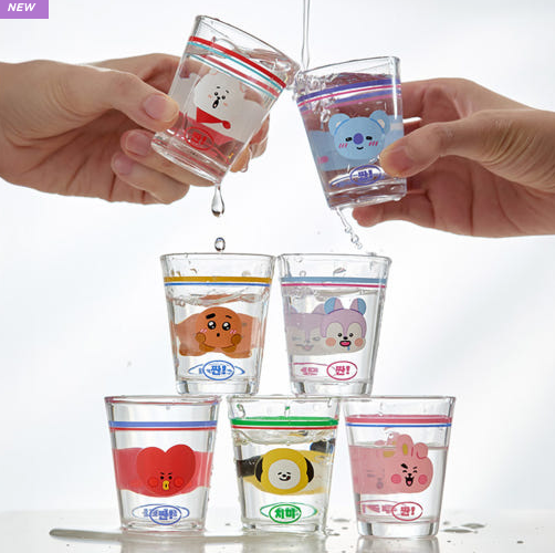 BT21 - SOUVENIR EDITION SOJU GLASS - COKODIVE