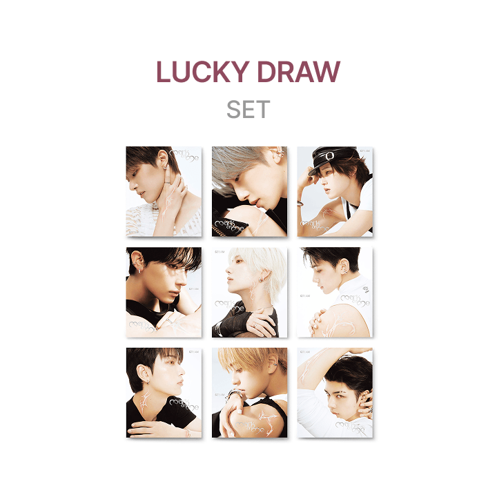 &TEAM - MARK ON ME 2ND MINI ALBUM WEVERSE SHOP LUCKY DRAW EVENT SOLO VER SET - COKODIVE
