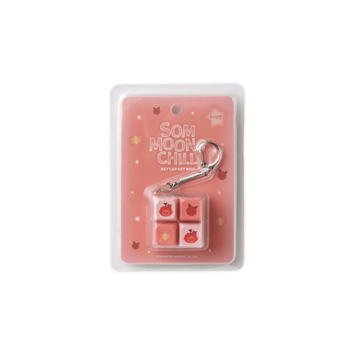 NCT 127 - BLING POP UP OFFICIAL MD SOM-MOONG-CHILL KEY CAP KEY RING - COKODIVE