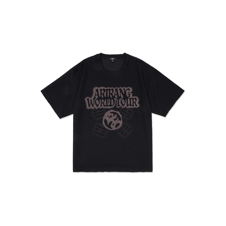 BTS - ARIRANG WORLD TOUR OFFICIAL MD S/S TOUR T-SHIRT (BLACK) - COKODIVE