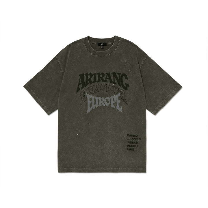 BTS - ARIRANG WORLD TOUR OFFICIAL MD S/S T-SHIRT EUROPE VER