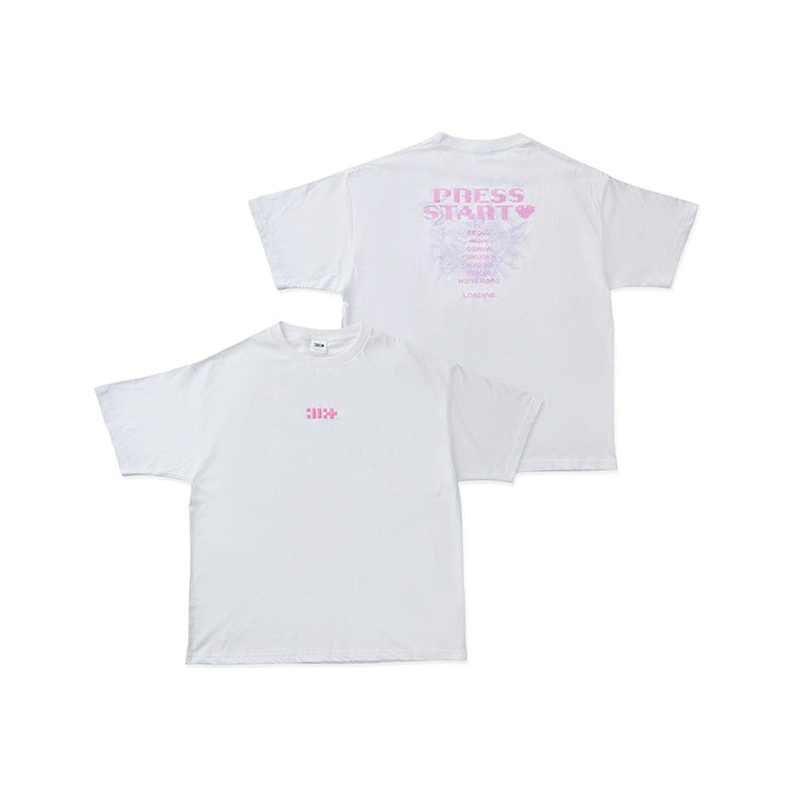 START アイリットPRESS ILLIT Mサイズ クロップTシャツ START アイリットPRESS ILLIT クロップTシャツ 【公式通販】 Mサイズ アイドル