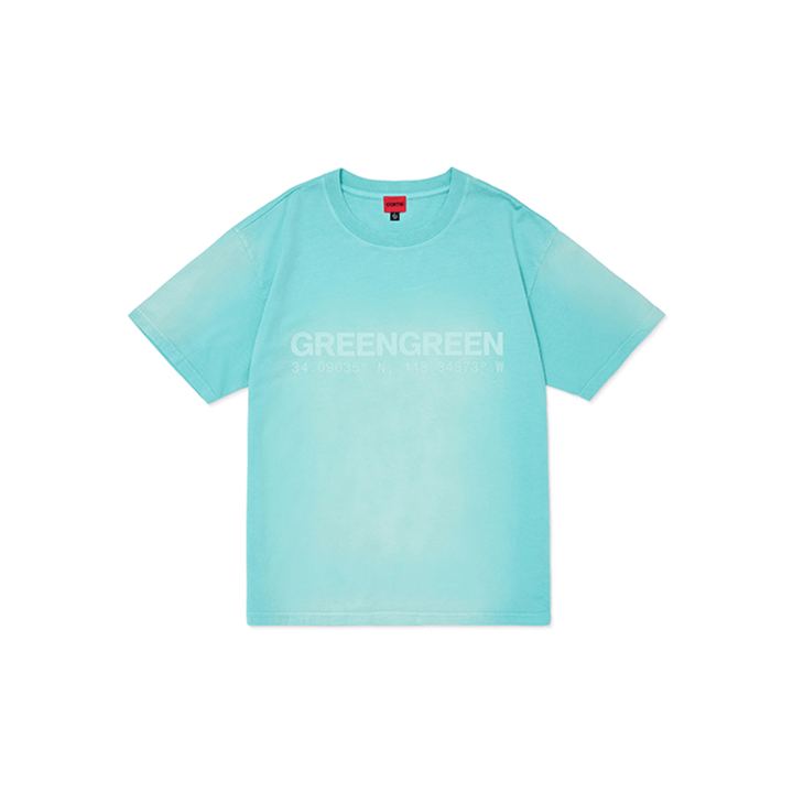 CORTIS - GRREENGREEN OFFICIAL MD S/S T-SHIRT CORTIS STREET (BLUE) - COKODIVE
