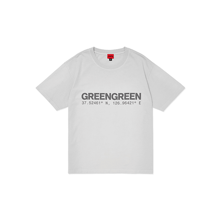 CORTIS - GRREENGREEN OFFICIAL MD S/S T-SHIRT CORTIS STUDIO (GRAY) - COKODIVE