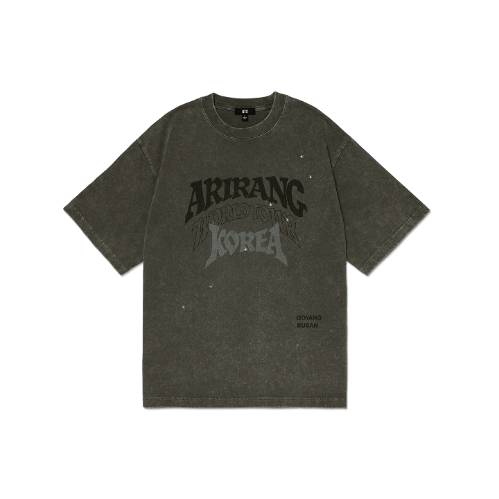 BTS - ARIRANG WORLD TOUR OFFICIAL COMMEMORATIVE MD S/S T-SHIRT KOREA - COKODIVE