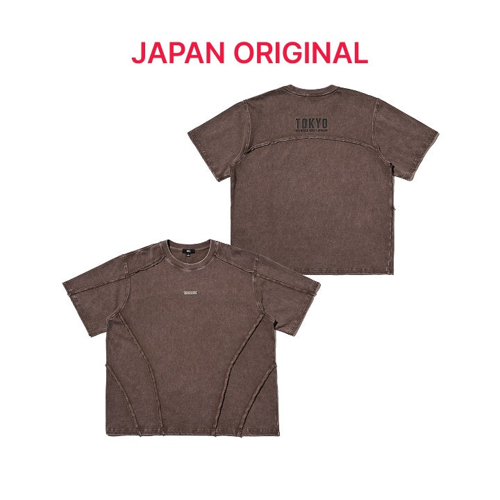 BTS - ARIRANG WORLD TOUR JAPAN OFFICIAL MD S/S T-SHIRT TOKYO (BROWN) - COKODIVE