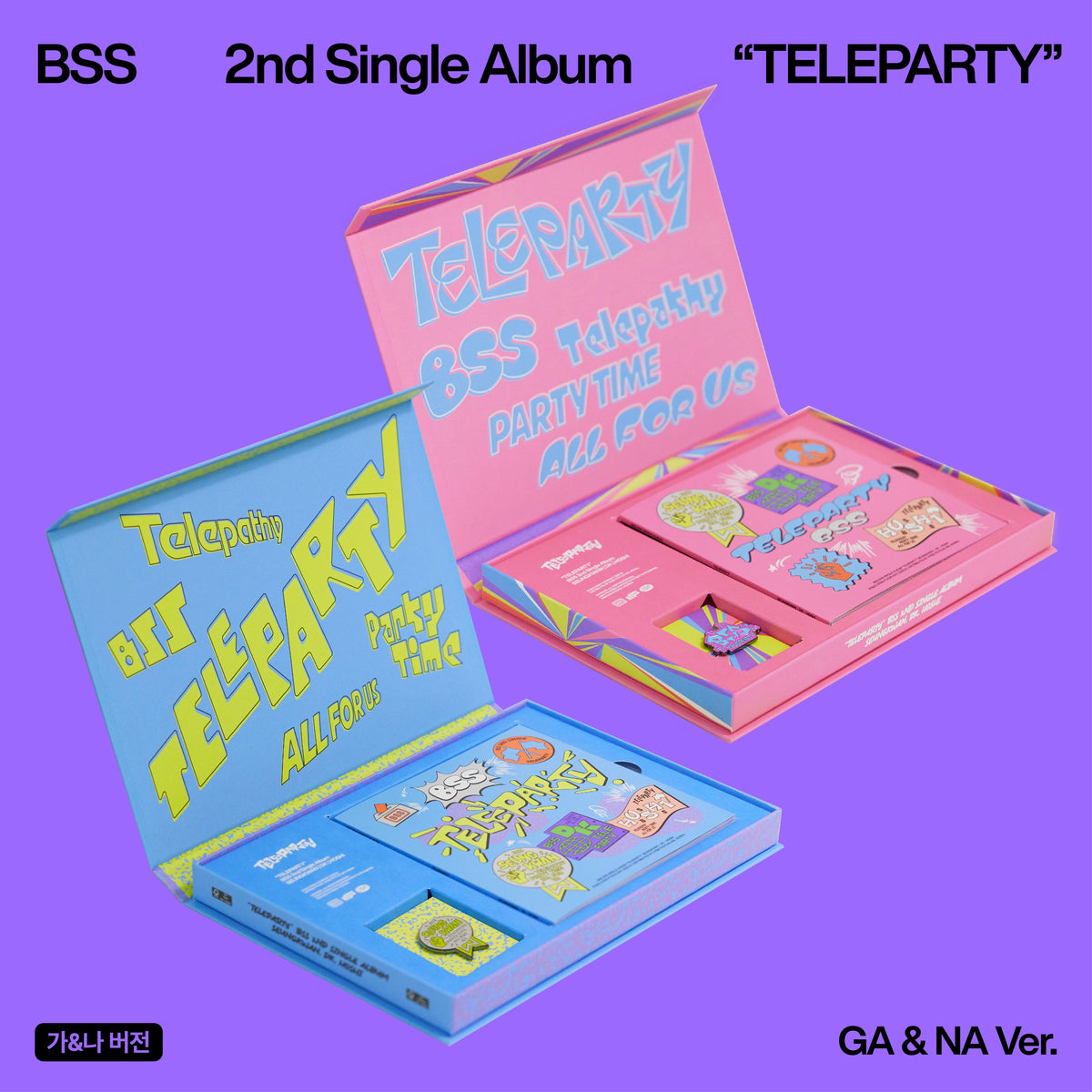 SEVENTEEN BSS - TELEPARTY 2ND SINGLE ALBUM STANDARD SET - COKODIVE