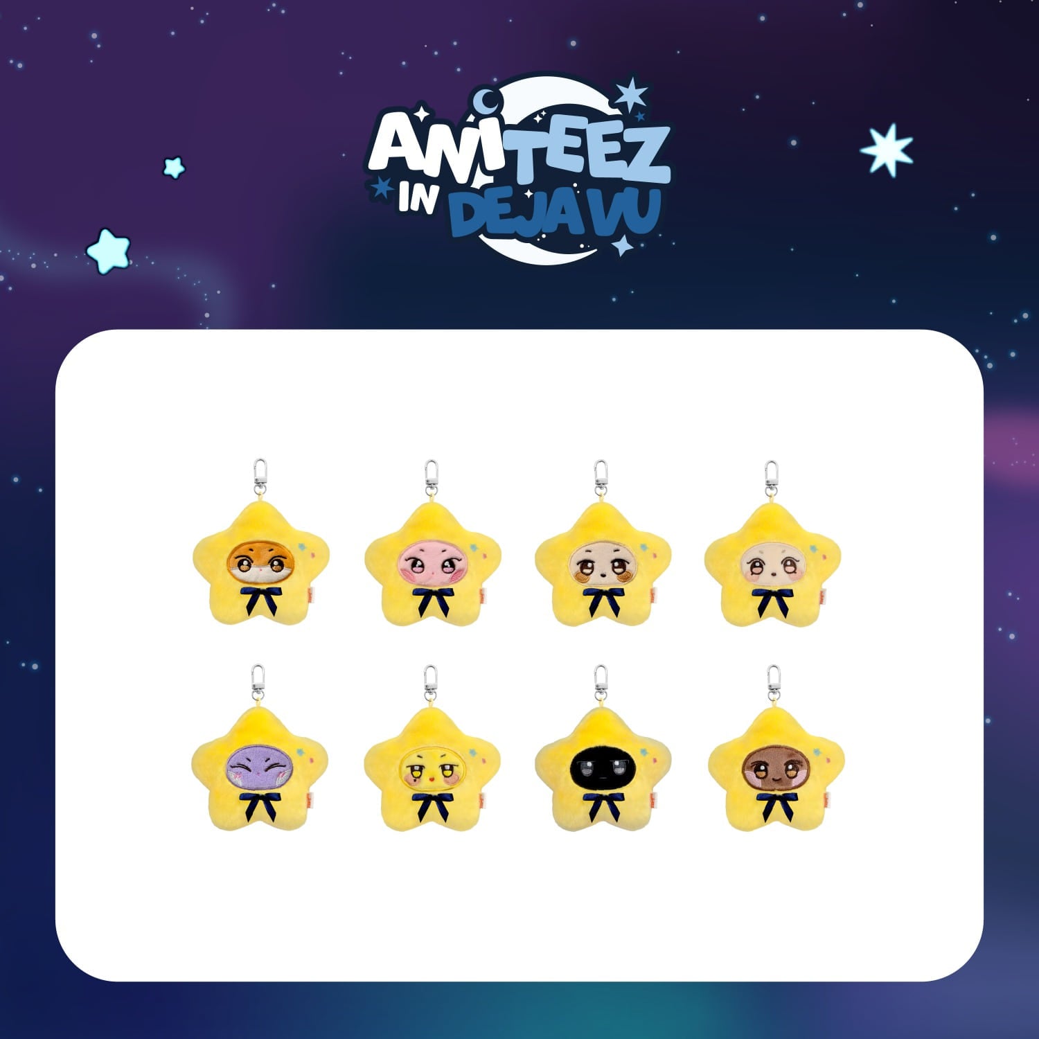 ATEEZ - ANITEEZ IN DEJAVU POP UP OFFICIAL MD STAR ANITEEZ KEYRING - COKODIVE