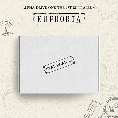 ALPHA DRIVE ONE - EUPHORIA 1ST MINI ALBUM STAR ROAD VER - COKODIVE