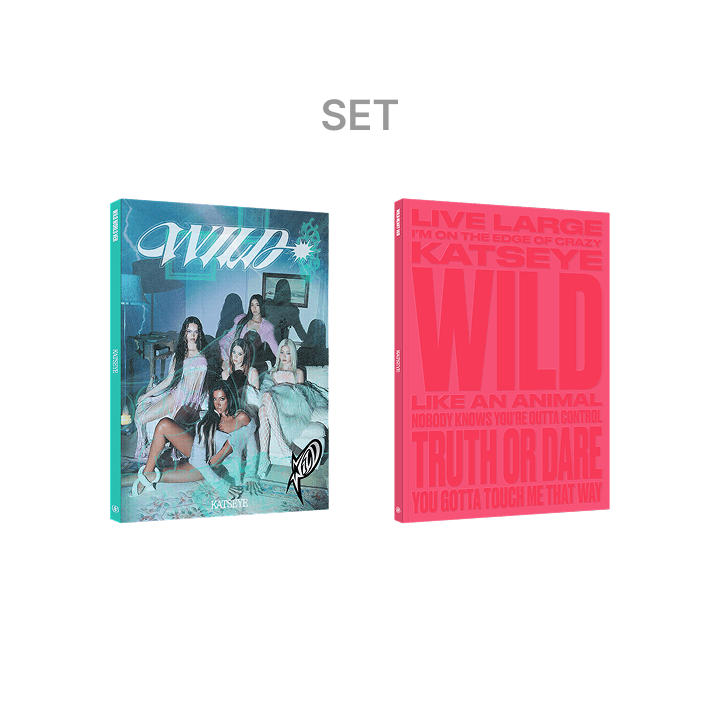 KATSEYE - WILD 3RD EP ALBUM WEVERSE SHOP GIFT STANDARD SET