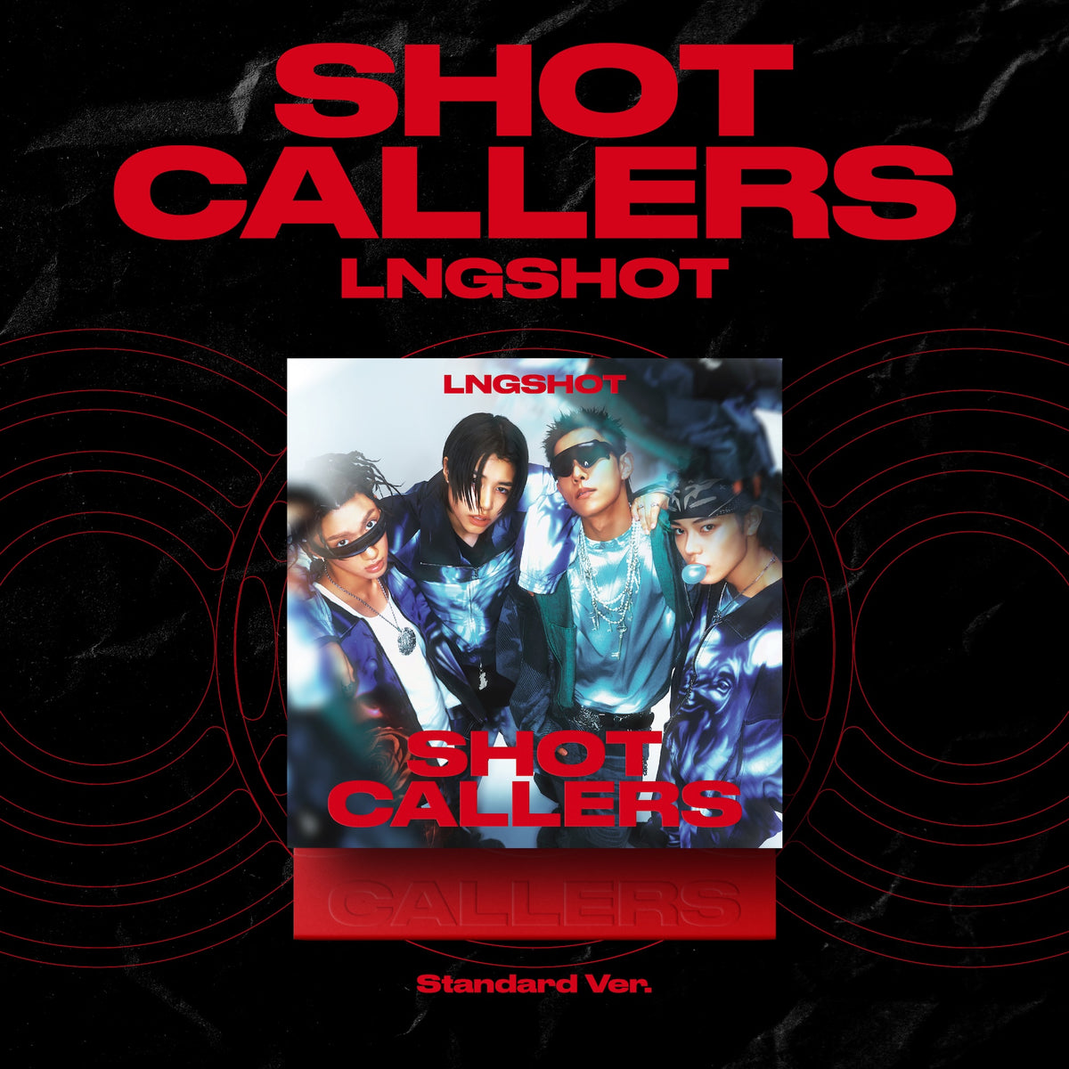 LNGSHOT - SHOT CALLERS 1ST EP ALBUM STANDARD VER