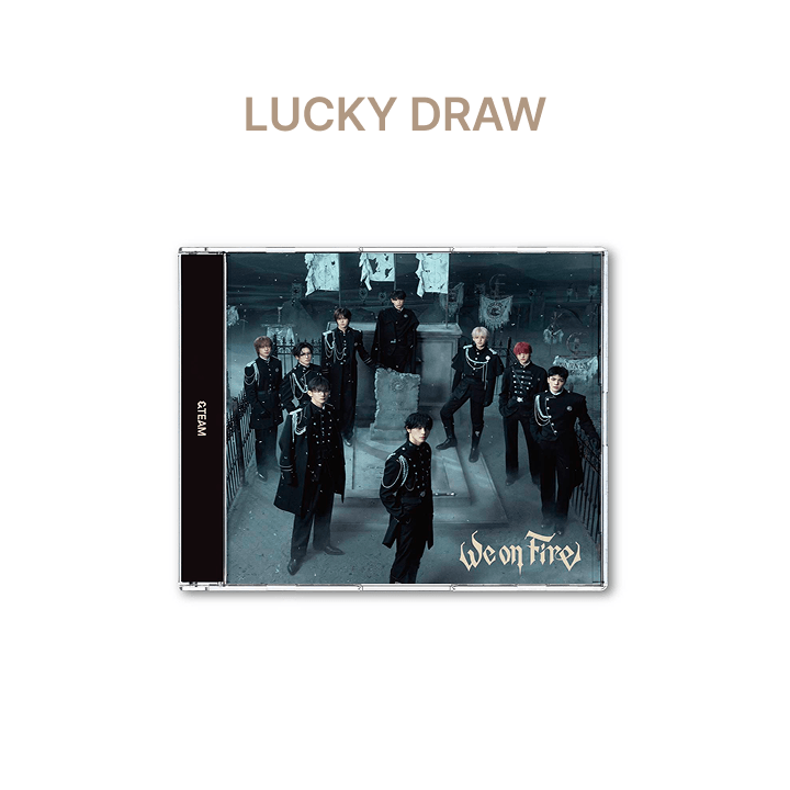 &TEAM - WE ON FIRE 3RD EP ALBUM WEVERSE SHOP LUCKY DRAW EVENT STANDARD EDITION - COKODIVE