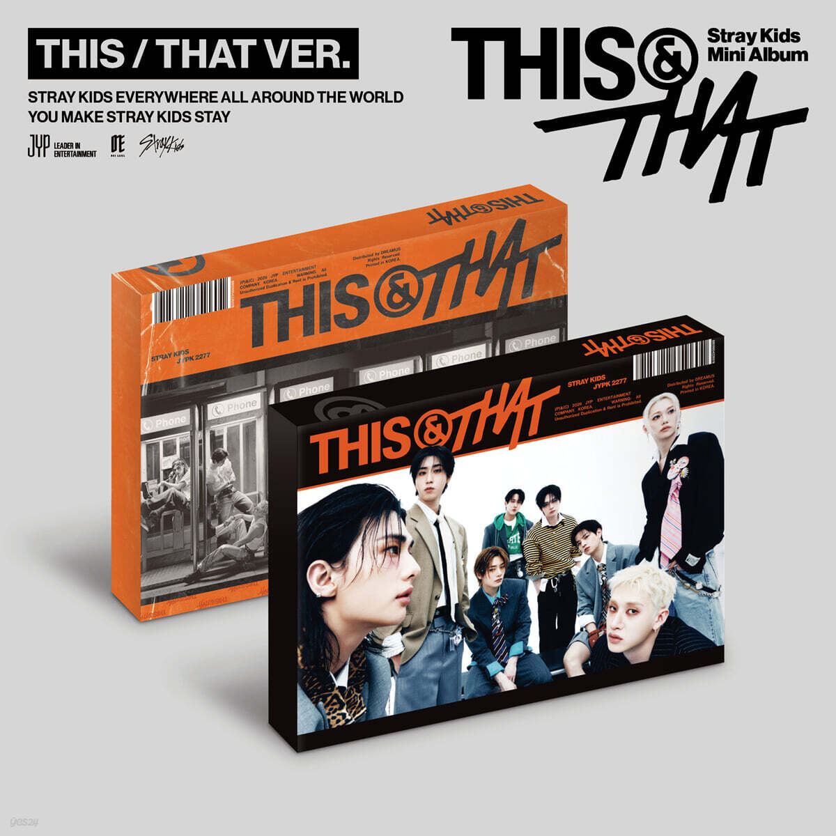 STRAY KIDS - THIS & THAT 10TH MINI ALBUM STANDARD RANDOM
