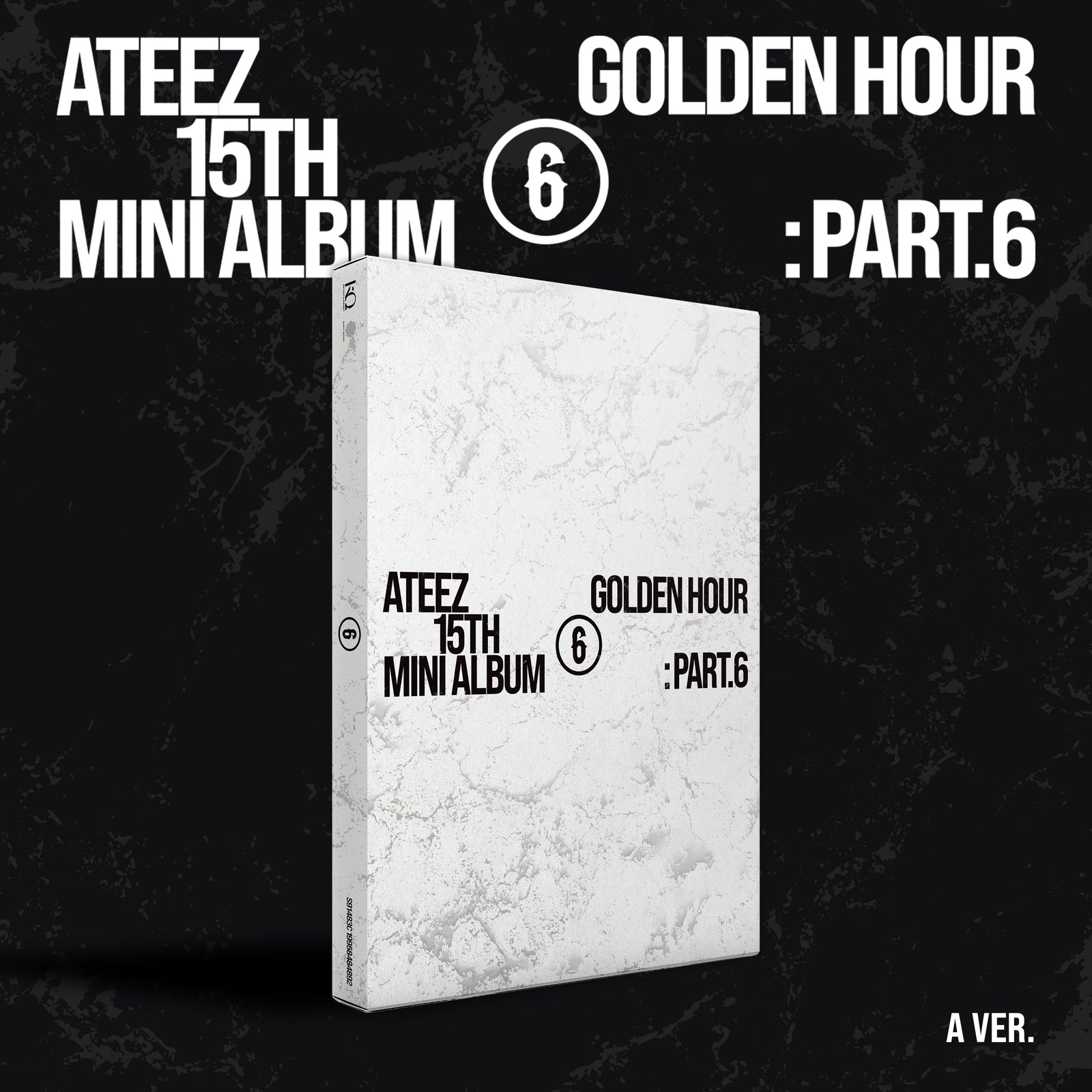ATEEZ - GOLDEN HOUR : PART.6 15TH MINI ALBUM UNIVERSAL MUSIC GIFT STANDARD A VER - COKODIVE