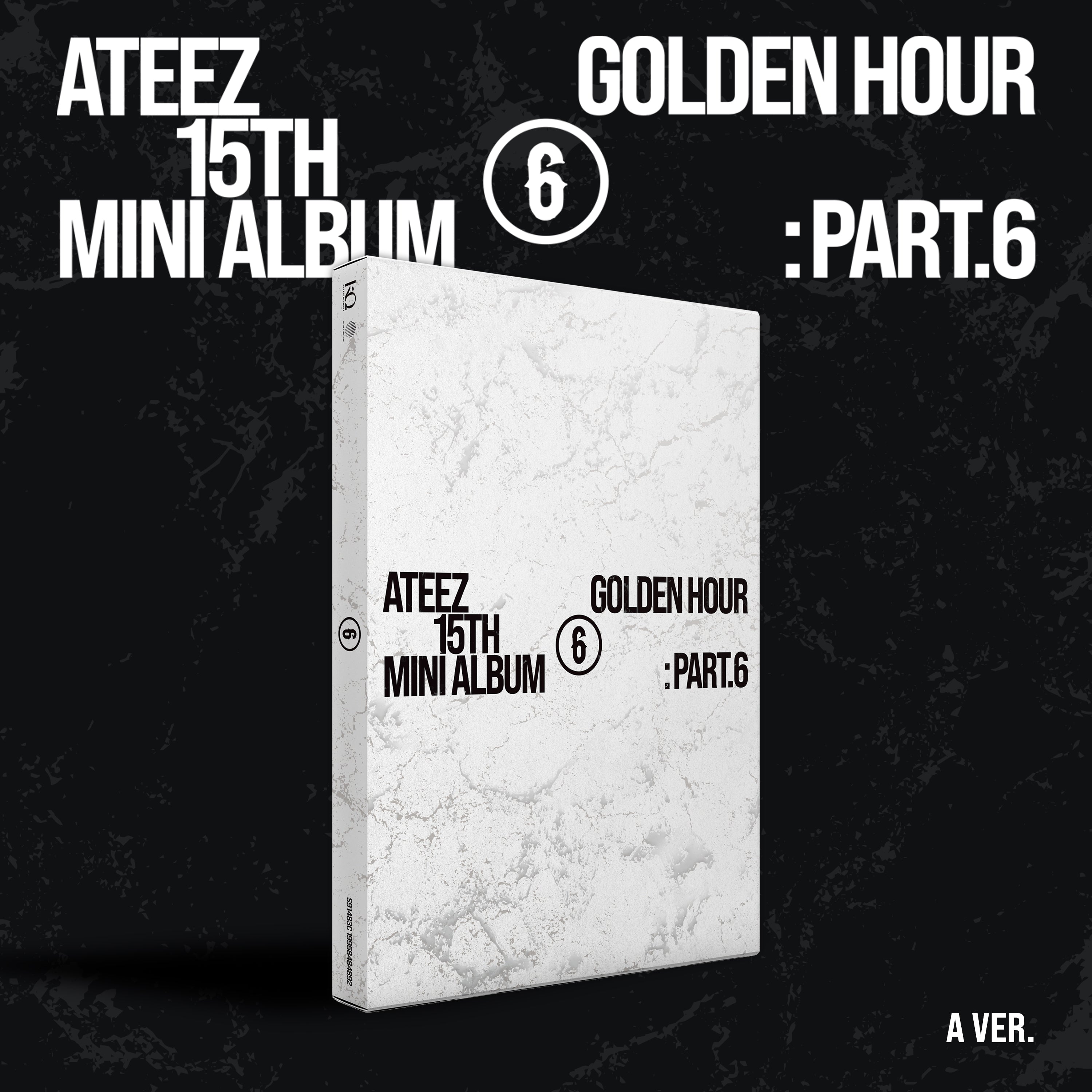 ATEEZ - GOLDEN HOUR : PART.6 15TH MINI ALBUM HMV GIFT STANDARD A