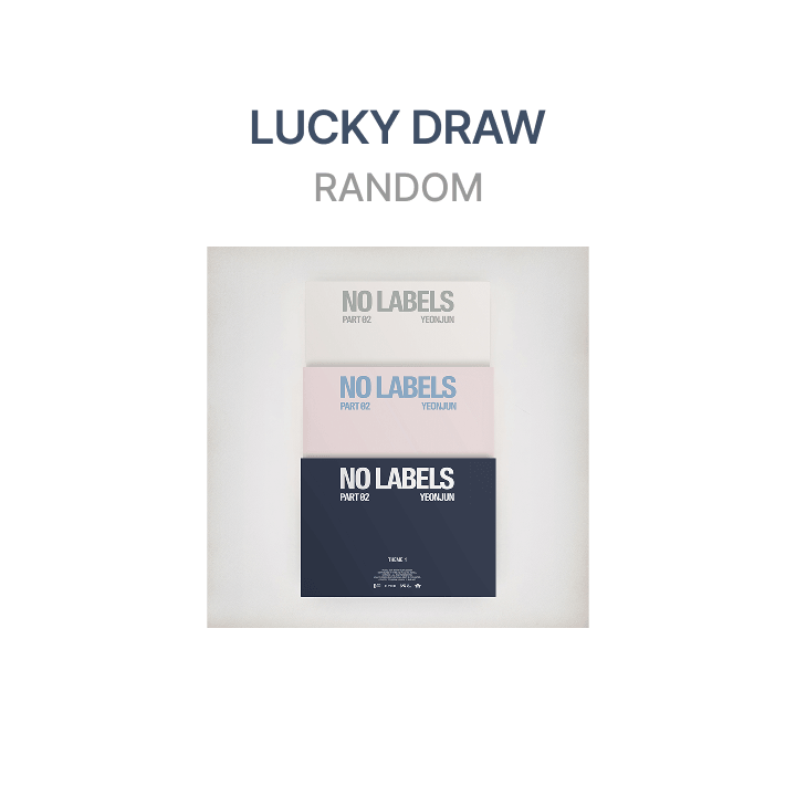 TXT YEONJUN - NO LABELS: PART 02 2ND MINI ALBUM WEVERSE SHOP 2ND LUCKY DRAW EVENT STANDARD RANDOM - COKODIVE