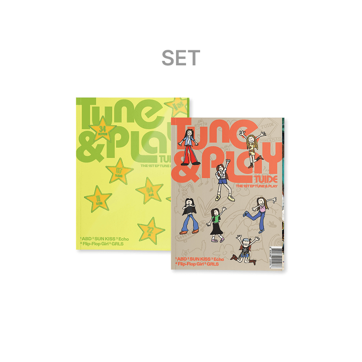 TUIDE - TUNE & PLAY 1ST EP ALBUM WEVERSE SHOP GIFT STANDARD VER SET - COKODIVE