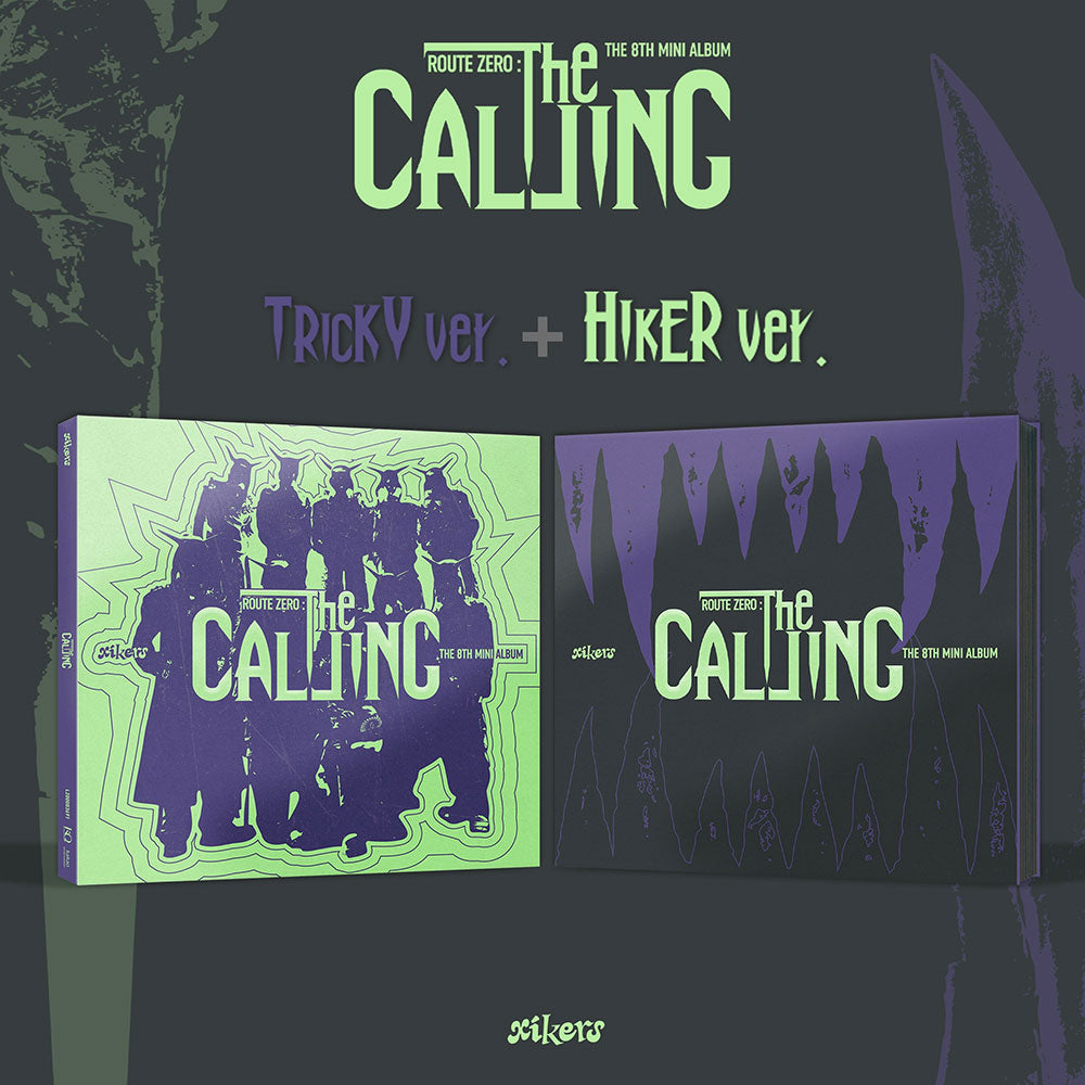 XIKERS - ROUTE ZERO : THE CALLING 8TH MINI ALBUM TOKTOQ GIFT STANDARD SET