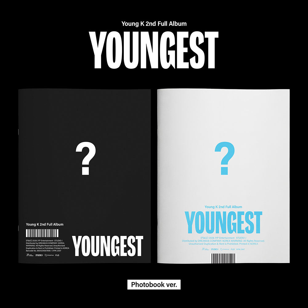 DAY6 YOUNG K - YOUNGEST 2ND FULL ALBUM FANS GIFT PHOTOBOOK VER RANDOM - COKODIVE