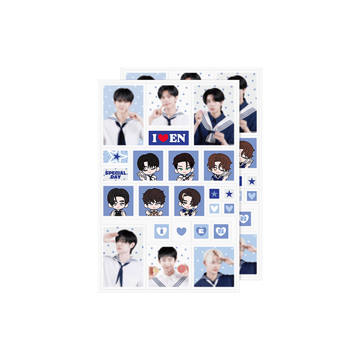ENHYPEN - SAILOR ENHYPEN WORLD OFFICIAL MD STICKER - COKODIVE