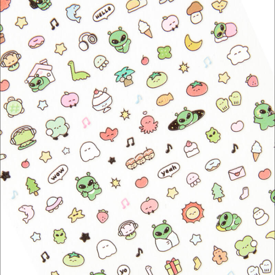 LAZY WAGG MINI STICKER - COKODIVE