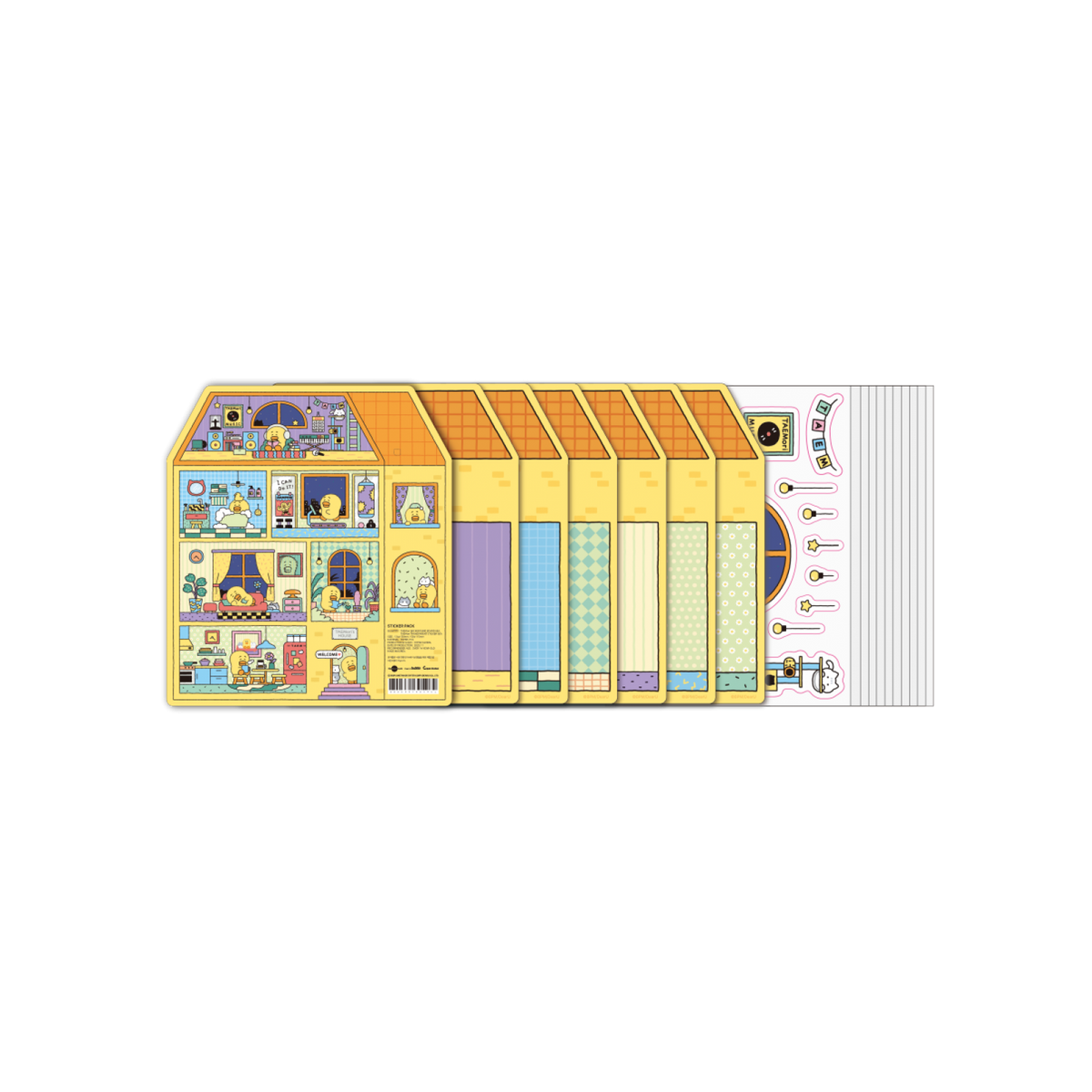 TAEMIN - TAEMORI POP UP OFFICIAL MD STICKER PACK - COKODIVE