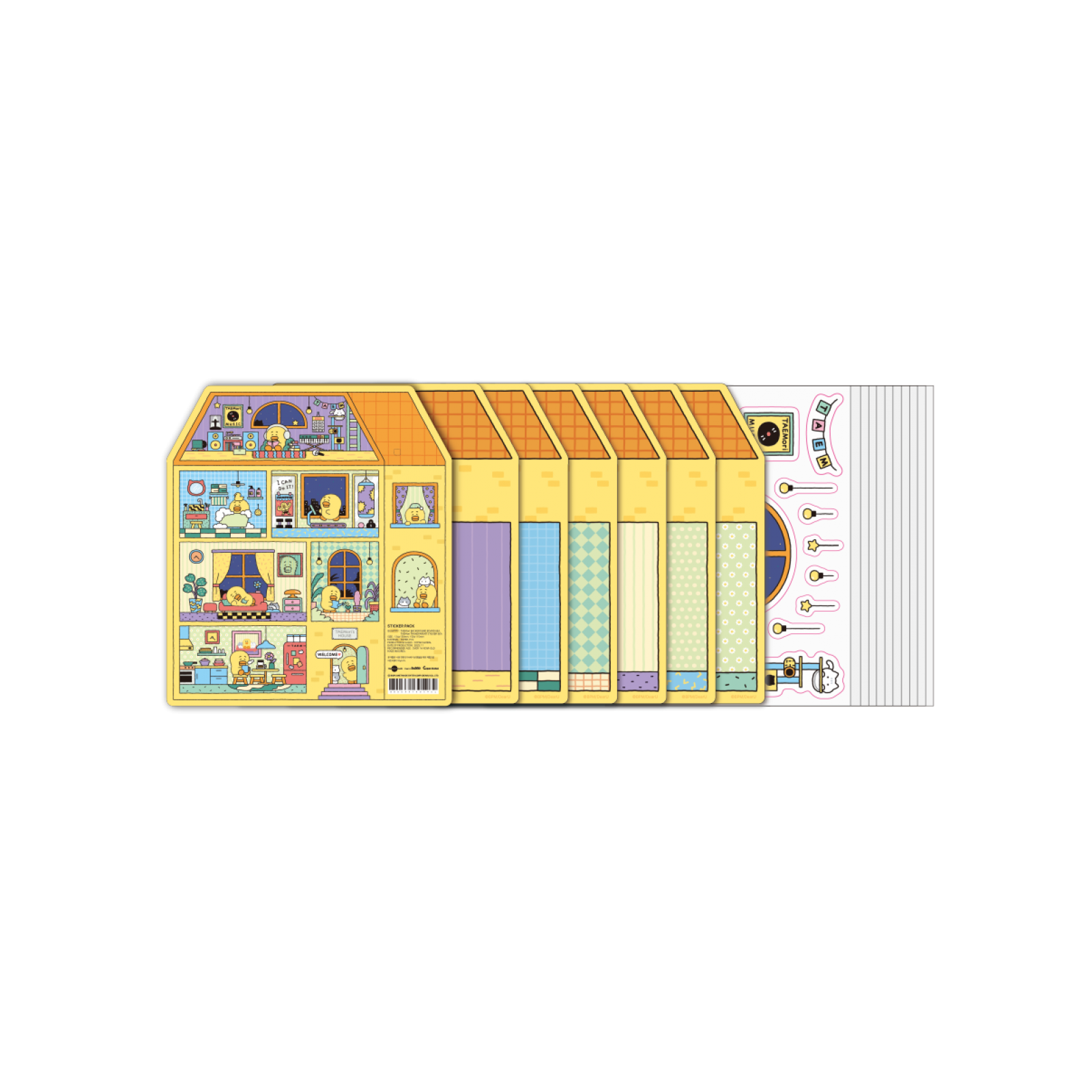 TAEMIN - TAEMORI POP UP OFFICIAL MD STICKER PACK - COKODIVE