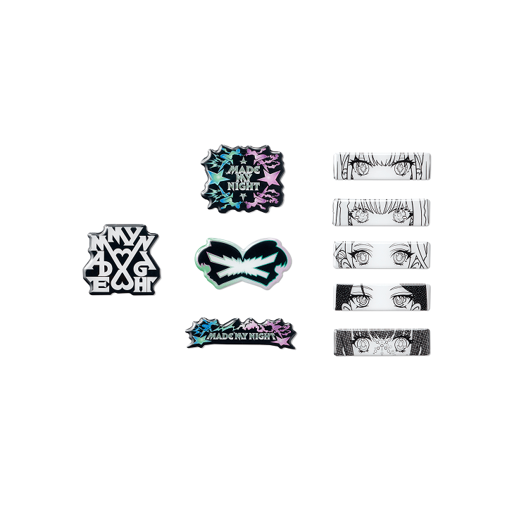 LE SSERAFIM - BRAND OFFICIAL MD STICKER SET - COKODIVE