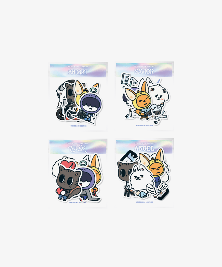 TXT - THE STAR CHAPTER : SANCTUARY OFFICIAL MD PPULBATU X SANCTUARY STICKER SET - COKODIVE