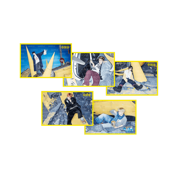 TXT - 7TH YEAR: A MOMENT OF STILLNESS IN THE THORNS POP UP OFFICIAL MD STICKER SET - COKODIVE