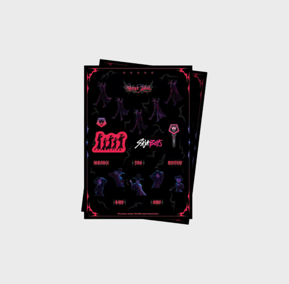 KPOP DEMON HUNTERS - OFFICIAL MD SAJA BOYS YOUR IDOL DECO STICKER - COKODIVE