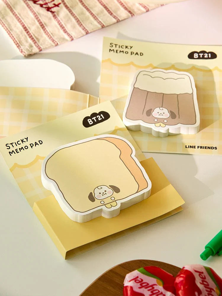 BT21 - BABY BAKERY SHOP MD STICKY MEMO NOTEPADS - COKODIVE