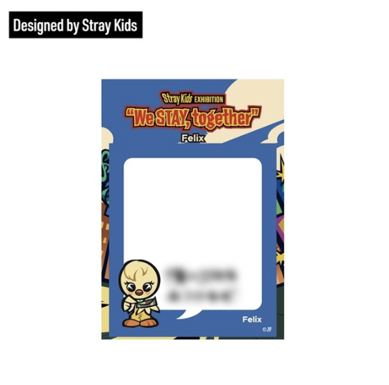 STRAY KIDS - WE STAY, TOGETHER EXHIBITON OFFICIAL MD STICKY NOTES WITH HANDWRITTEN MESSAGES