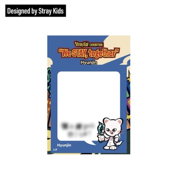 STRAY KIDS - WE STAY, TOGETHER EXHIBITON OFFICIAL MD STICKY NOTES WITH HANDWRITTEN MESSAGES