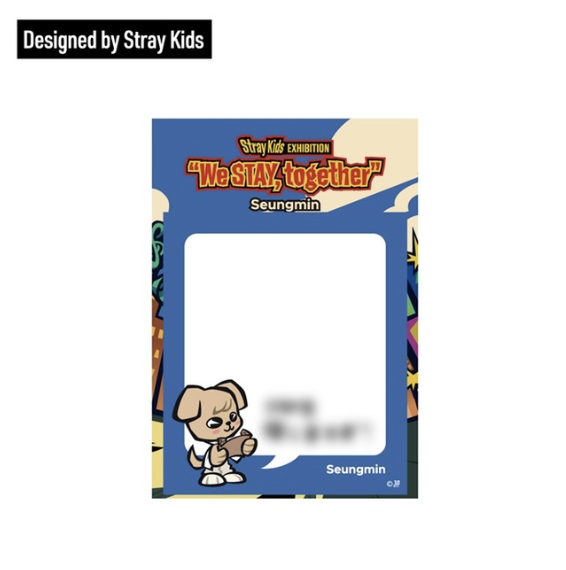 STRAY KIDS - WE STAY, TOGETHER EXHIBITON OFFICIAL MD STICKY NOTES WITH HANDWRITTEN MESSAGES