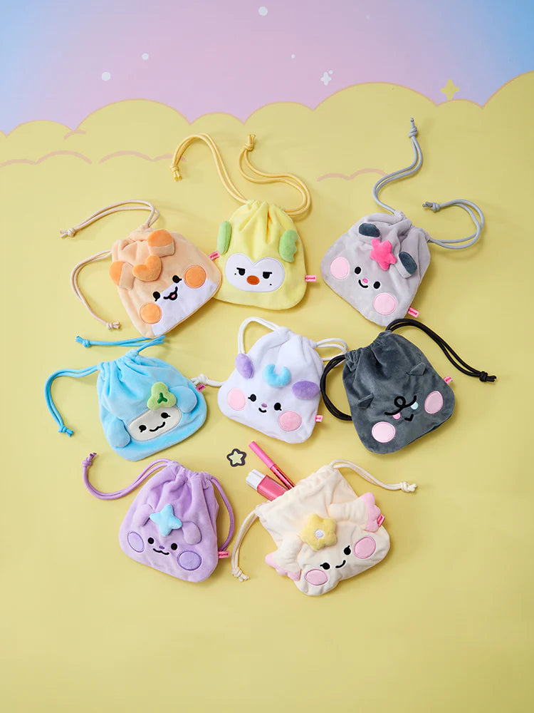 ATEEZ - MIGHTEEZ WONDER ROOM POP UP OFFICIAL MD STRING POUCH - COKODIVE