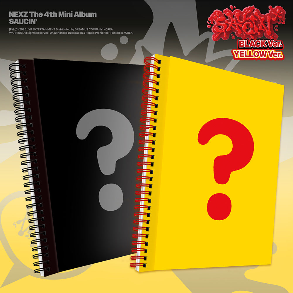 NEXZ - SAUCIN' 4TH MINI ALBUM STANDARD VER SET - COKODIVE