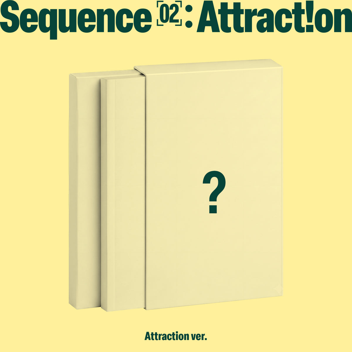 AND2BLE - SEQUENCE 02 : ATTRACTION 2ND MINI ALBUM STANDARD ATTRACTION VER - COKODIVE