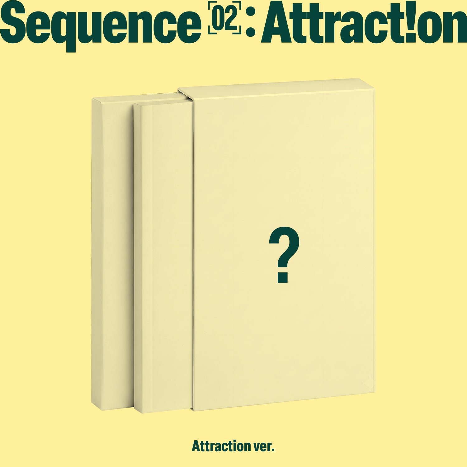 AND2BLE - SEQUENCE 02 : ATTRACTION 2ND MINI ALBUM STANDARD ATTRACTION VER - COKODIVE