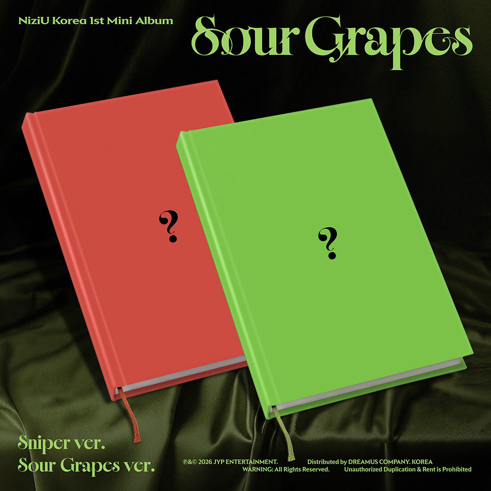 NIZIU - SOUR GRAPES KR 1ST MINI ALBUM STANDARD SET - COKODIVE