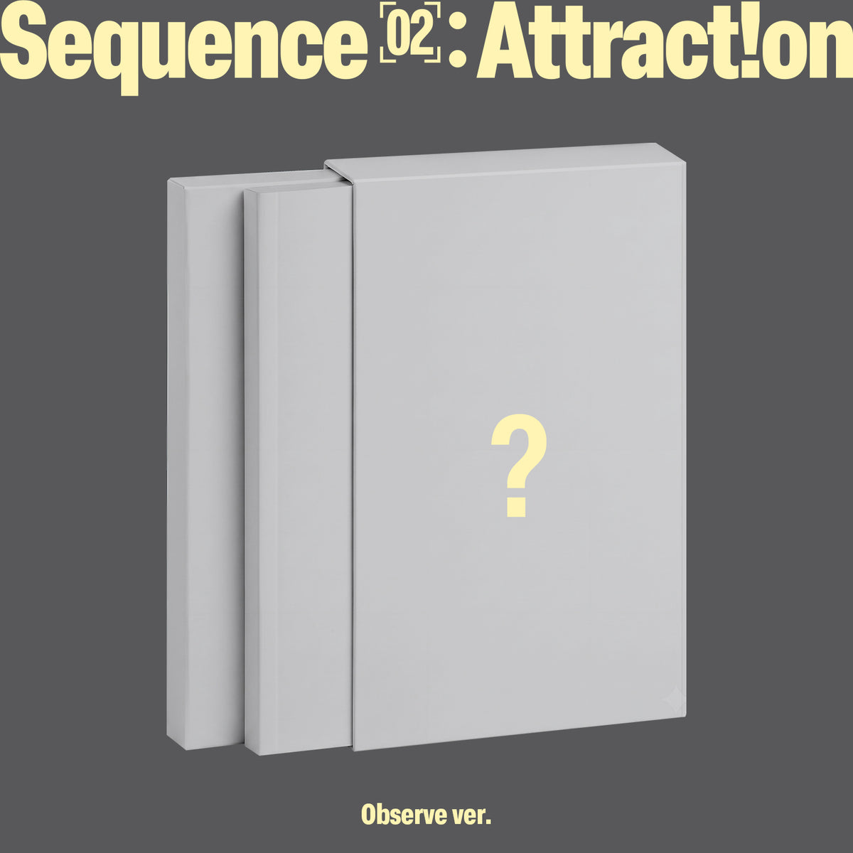 AND2BLE - SEQUENCE 02 : ATTRACTION 2ND MINI ALBUM STANDARD OBSERVE VER - COKODIVE