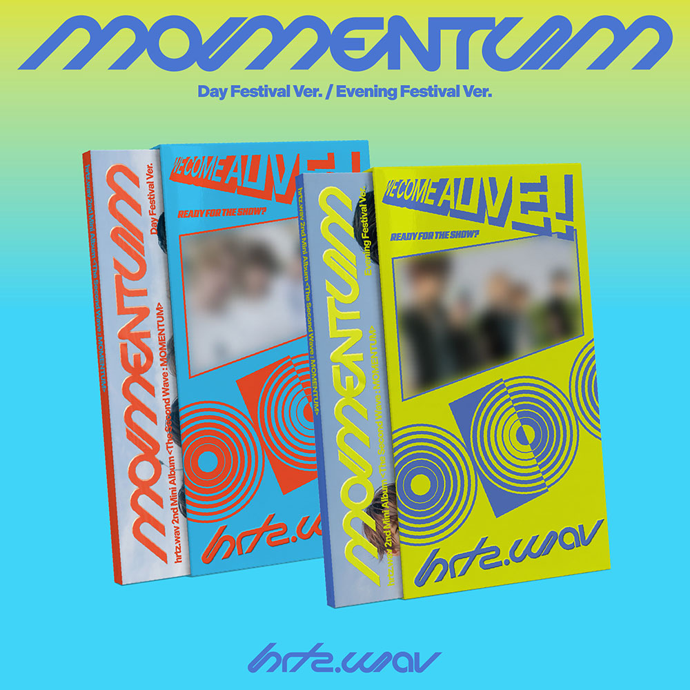 HRTZ.WAV - THE SECOND WAVE : MOMENTUM 2ND MINI ALBUM STANDARD VER SET - COKODIVE