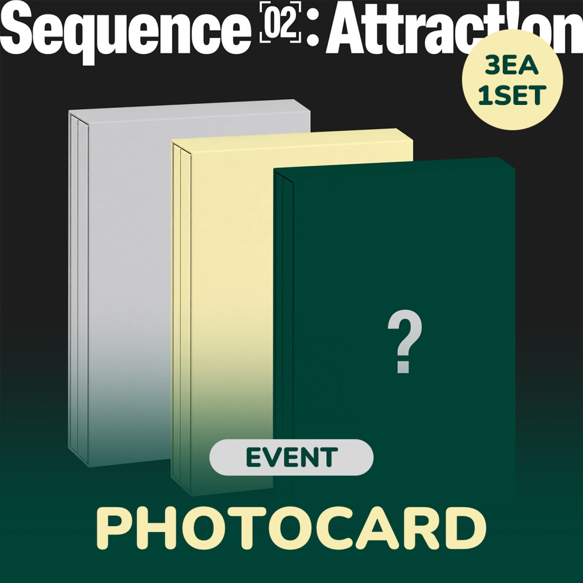 AND2BLE - SEQUENCE 02 : ATTRACTION 2ND MINI ALBUM WITHMUU GIFT STANDARD VER SET - COKODIVE