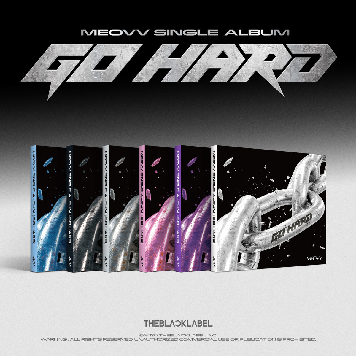 MEOVV - GO HARD SINGLE ALBUM PHOTOBOOK VER SET - COKODIVE