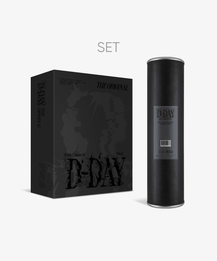 [2ND PRE-ORDER] SUGA - AGUST D TOUR D-DAY WEVERSE GIFT THE ORIGINAL SET